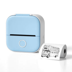 mini sticker printer bluetooth smart pocket inkless portable mini receipt printer for mobile phone