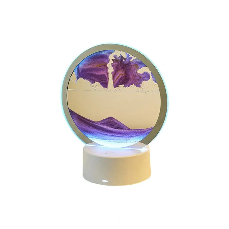 Sand Art Frame Night Light Sandscape Lamp for Home