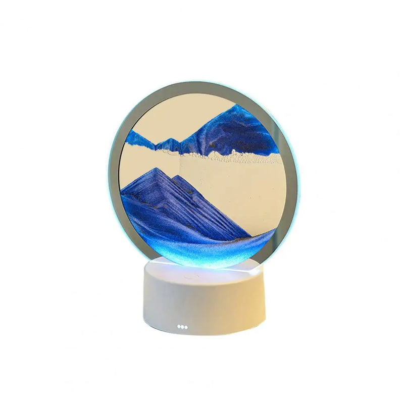 Sand Art Frame Night Light Sandscape Lamp for Home