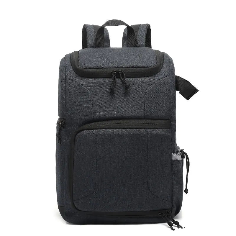 Nylon Waterproof Camera Backpack Multi-functional Outdoor Shoulder Bag for Canon Nikon Sony Xiaomi Laptop Tripod Lens Video Bag