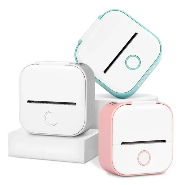 mini sticker printer bluetooth smart pocket inkless portable mini receipt printer for mobile phone